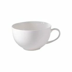 Dibbern Cafe Au Lait Obertasse 0,32l Bone China Weiß