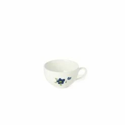 Dibbern Espressotasse 0,11l Rund Impression Blume Blau