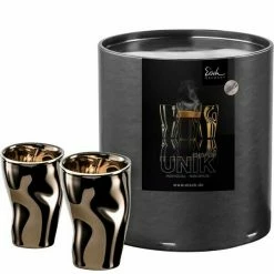 Eisch Espressoglas 0,1ltr. 2 St. Unik Platin 132/8