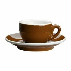 Cilio Espressotasse Roma Marone Mit Untertasse