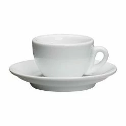 Cilio Espressotasse Roma Weiss Mit Untertasse