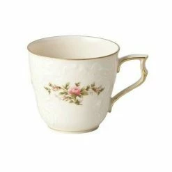 Rosenthal Kaffeetasse Sanssouci Elfenbein Moosrose Poliergold Ramona