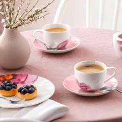 Villeroy & Boch Kaffeetasse 0,16 L Rose Garden -Villeroy & Boch SHOP Kaffee Untertasse rosa Rose Garden 2 600x600 ID334959 2f61218d41b2d64aece689c50878625b