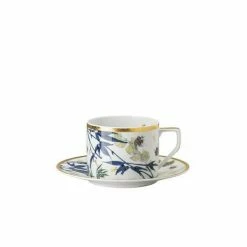 Rosenthal Kombi-Tasse Mit Untere 0,32 L Heritage Turandot White