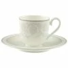 Villeroy & Boch Espressotasse Mit Untertasse 100 Ml Rund Gray Pearl