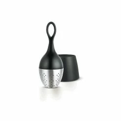 Adhoc Tee-Ei Floatea Für 1 Tasse Edelstahl, Nylon Schwarz